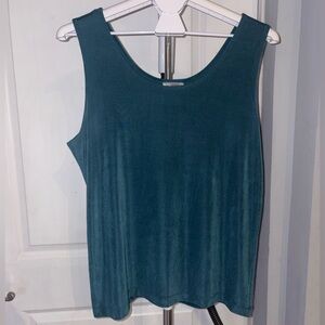 Chico's Deep Teal Tank Top - sz3(XL) (P25)